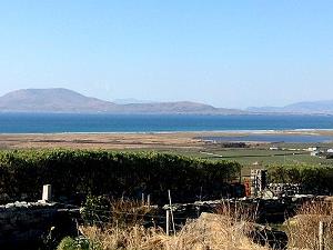 Der Blick auf Clare Island